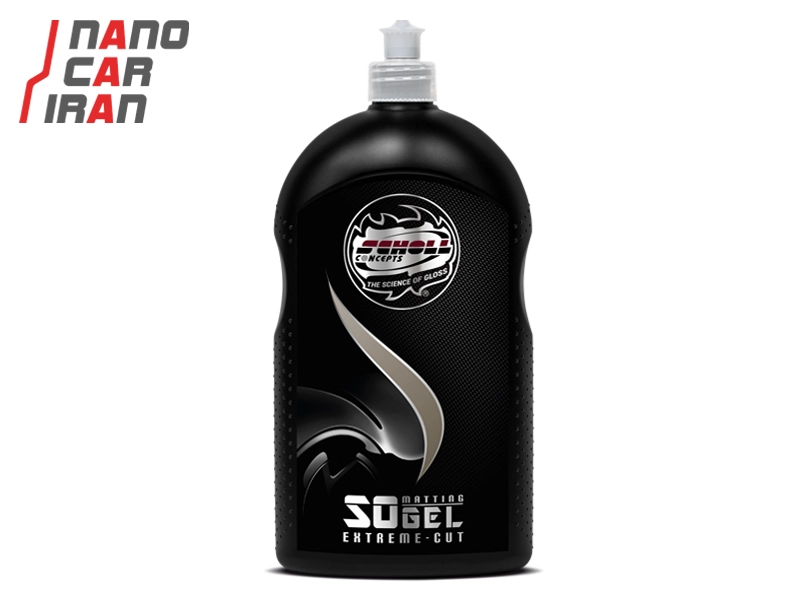 پولیش خیلی زبر بدون براقیت ۱ لیتری شوول S0 Scholl S0 Extreme Cut Compound 1L ( No Gloss )